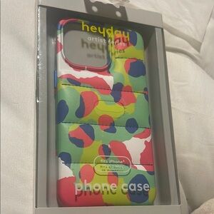 Heyday Red and Green Phone Case for iPhone 15 PRO MAX